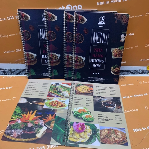 Menu nhà hàng