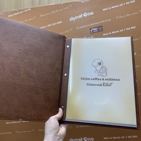 Menu quán Cafe