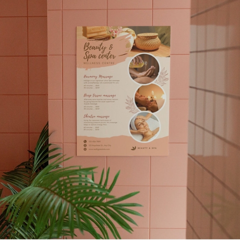 menu spa