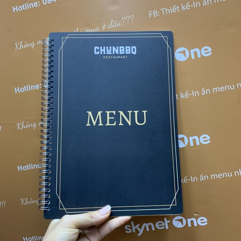 Menu quán nướng