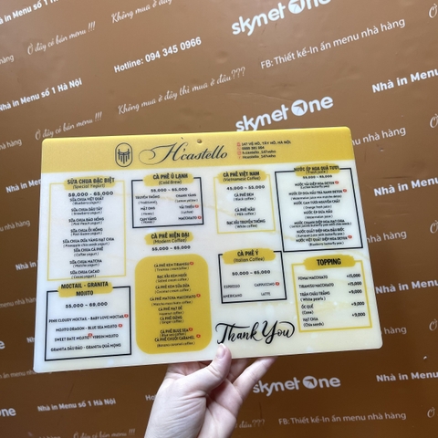 menu mica