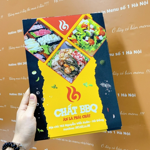 Menu quán nướng
