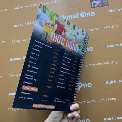 Menu quán nướng