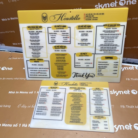 menu mica