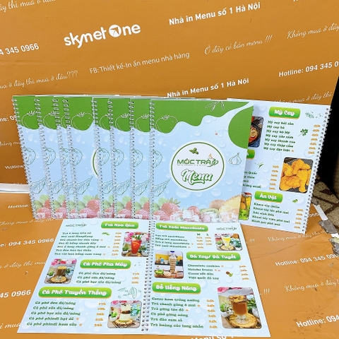 menu trà sữa