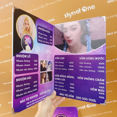menu spa