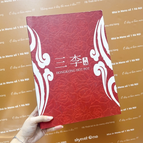menu nhà hàng