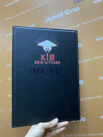 MENU BÌA DA GÁY XOẮN – SANG TRỌNG, BỀN ĐẸP, ĐẬM CHẤT RIÊNG | ASIA KITCHEN
