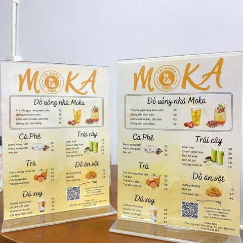 menu dựng