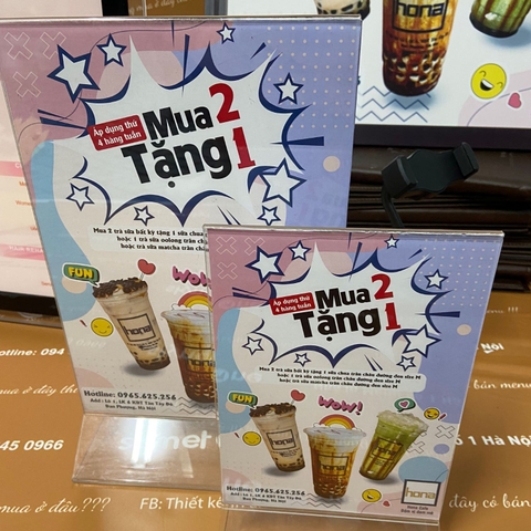menu dựng