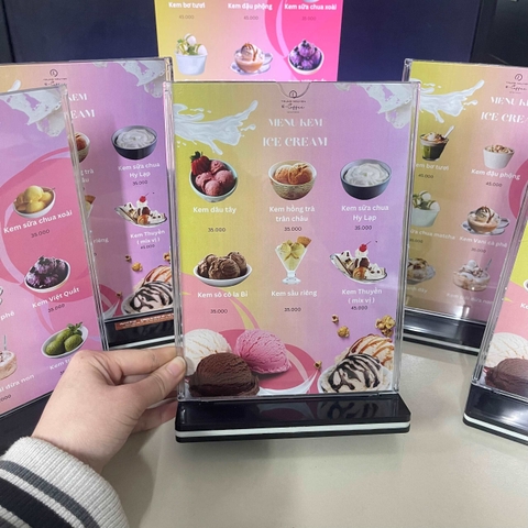 Menu mica
