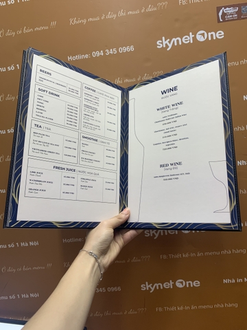 Menu nhà hàng
