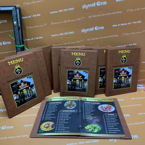 Menu nhà hàng