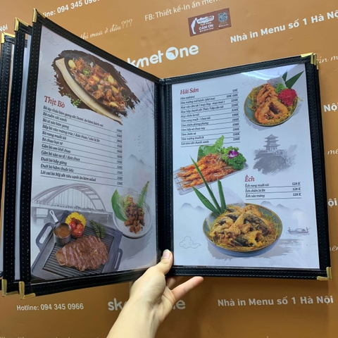 Menu nhà hàng