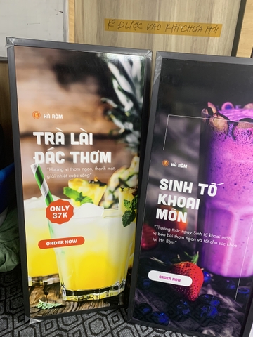 Menu treo tường