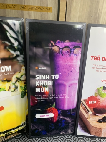 Menu treo tường