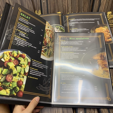 menu gỗ