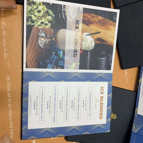 menu nhà hàng