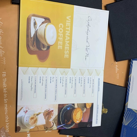 menu nhà hàng