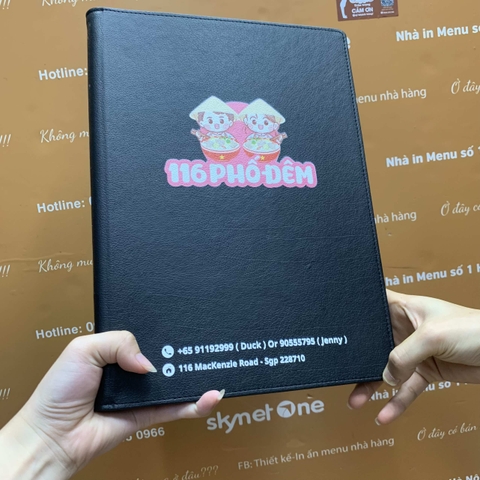 Menu nhà hàng