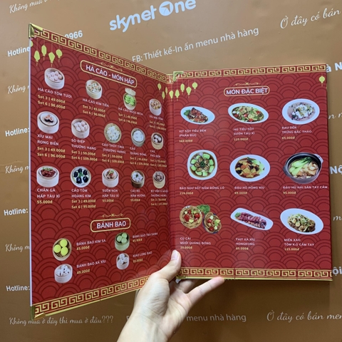Menu nhà hàng