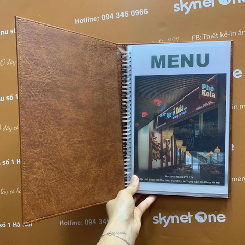 Menu nhà hàng
