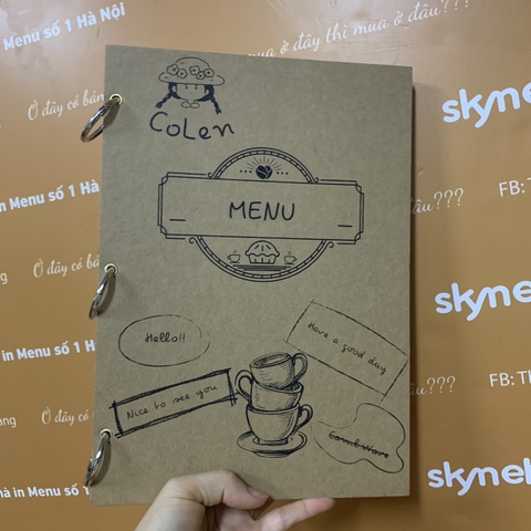 Menu nhà hàng, quán ăn