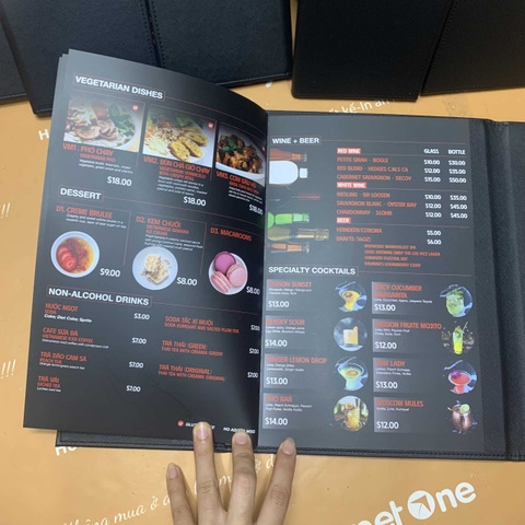 Menu gập