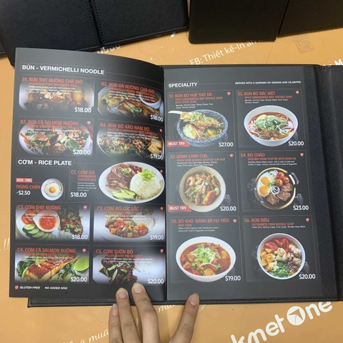 Menu gập
