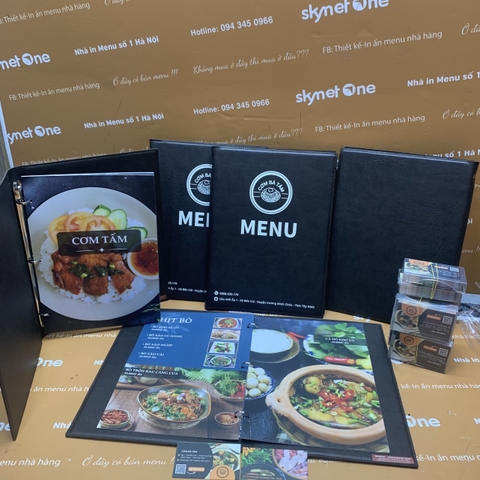 Menu da đen