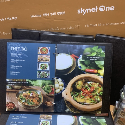 Menu da đen