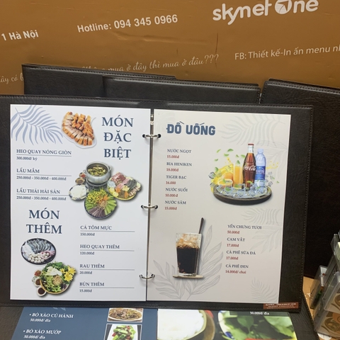 Menu da đen