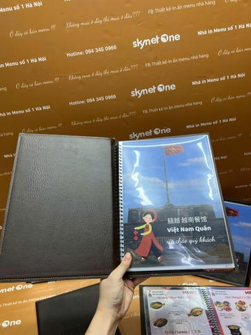 menu nhà hàng