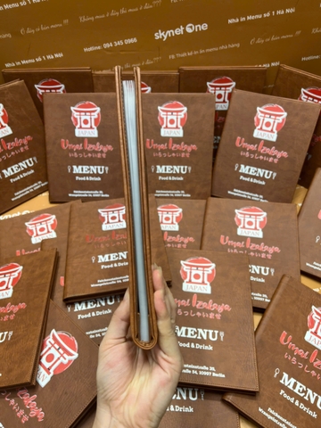 menu nhà hàng