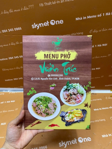 menu nhà hàng