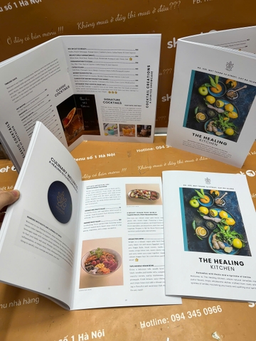 menu nhà hàng