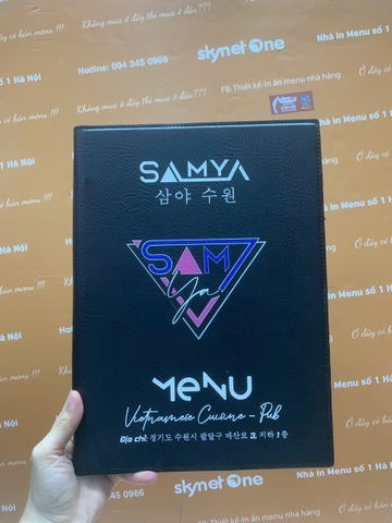 menu nhà hàng