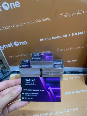 menu nhà hàng
