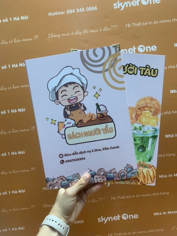 menu ăn vặt
