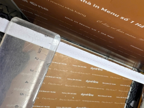 menu nhà hàng