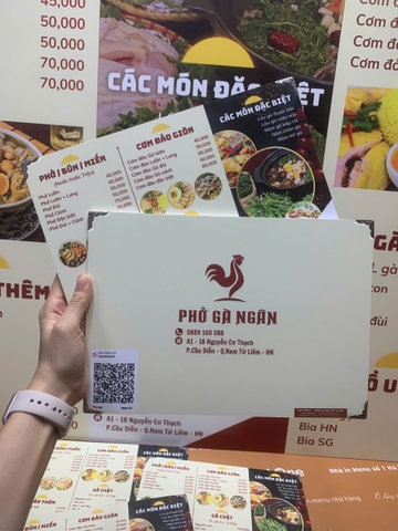 menu nhà hàng