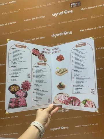 menu nhà hàng