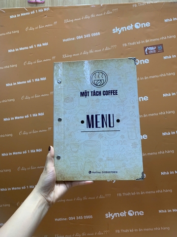 menu cafe