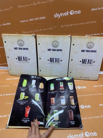 menu cafe