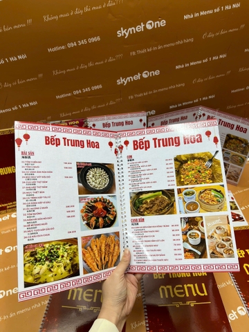 menu nhà hàng