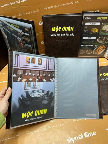 menu nhà hàng