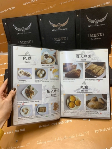 menu nhà hàng