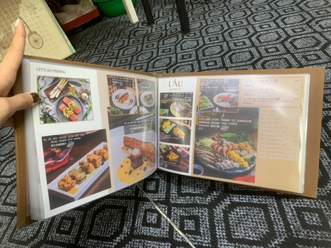 menu nhà hàng