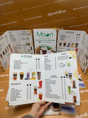 menu cafe