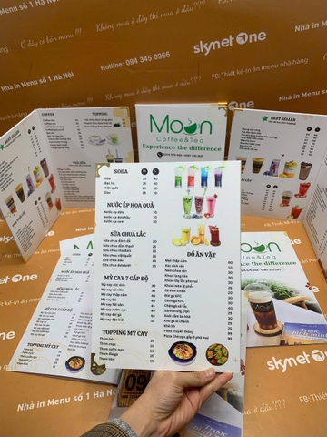 menu cafe